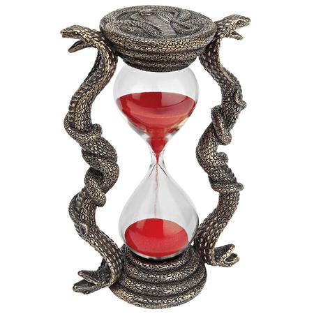 DESIGN TOSCANO Egyptian Cobra Goddess Sandtimer Hourglass WU75833